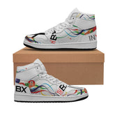 Men’s Synthetic Leather Stitching Shoes